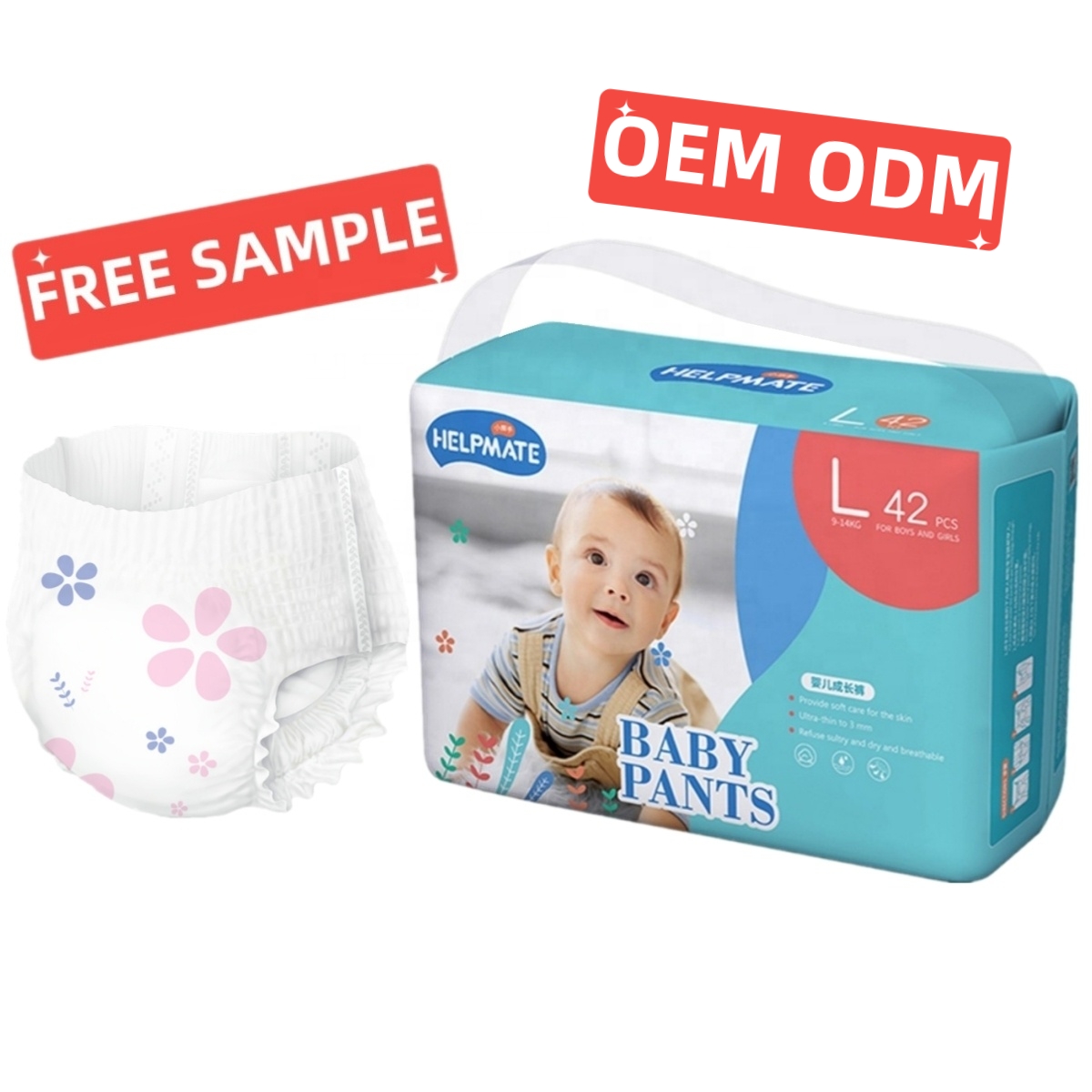 Quảng cáo tã lót: Nhìn vào thế giới của sự thoải mái của em bé và niềm vui nuôi dạy con cái