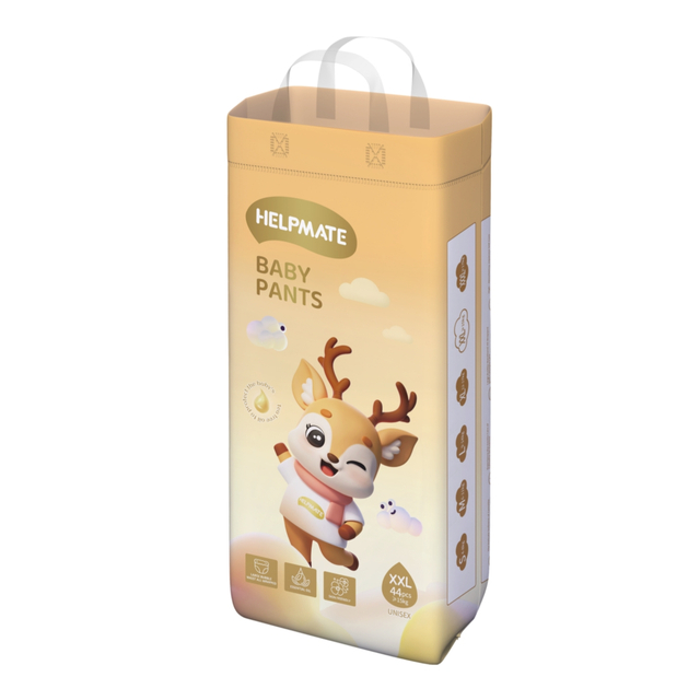 Tùy chỉnh bông siêu hấp thụ mềm tùy chỉnh kéo lên quần tã trẻ em