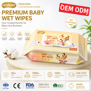 OEM ODM tùy chỉnh dùng khăn ướt dùng một lần của em bé